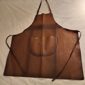 Coach leather apron